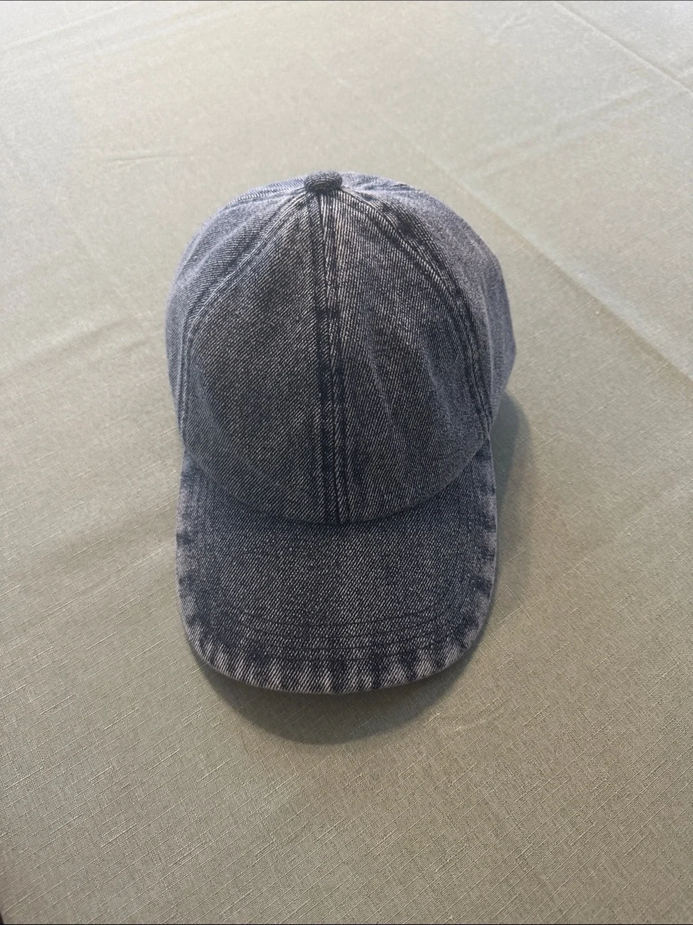 Sonoma Washed Denim Baseball Cap in Navy